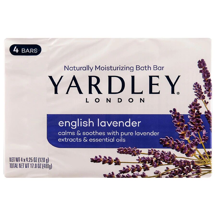 Yardley - Naturally Moisturizing Bath Bar English Lavender