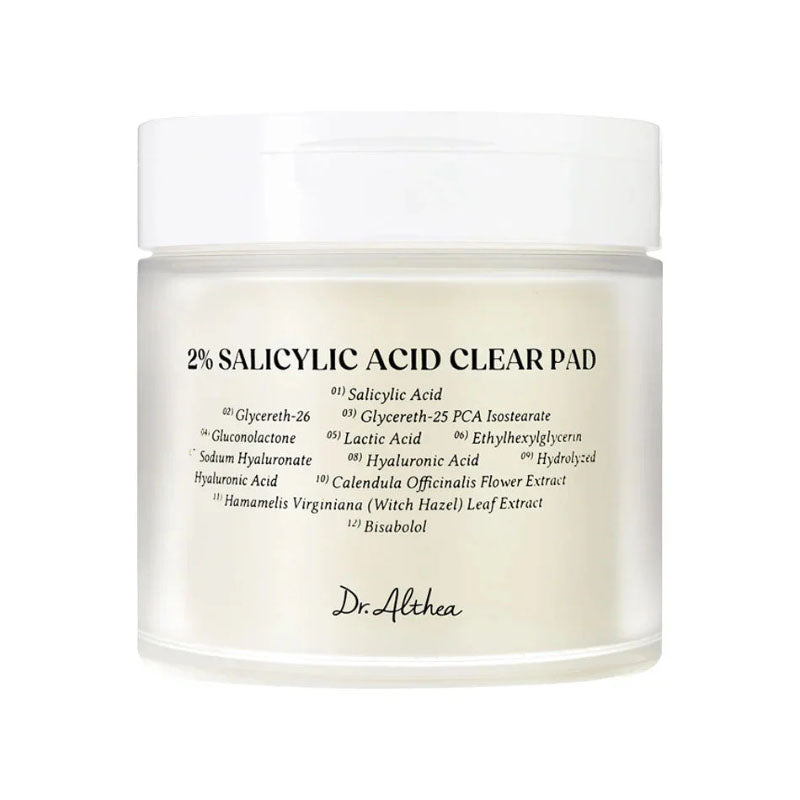 Dr. Althea - Buy Dr. Althea 2% Salicylic Acid Clear Pads in Australia - Korean Skincare Online