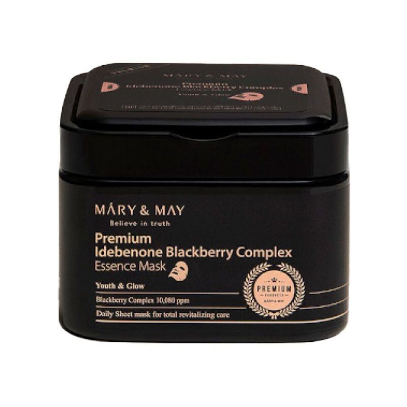Mary&May - Buy Mary May Idebenone Blackberry Complex Essence Mask in Australia - Korean Skincare Online