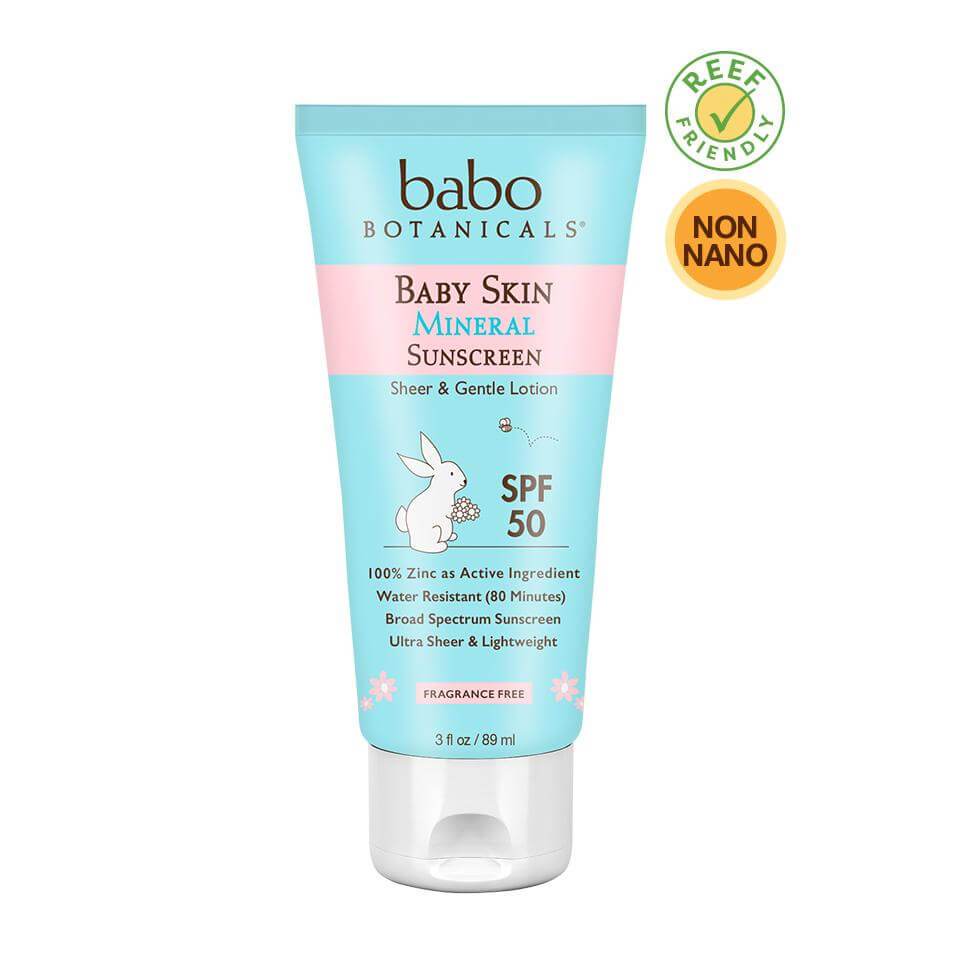 Babo Botanicals - Baby Skin Mineral Sunscreen - SPF 50