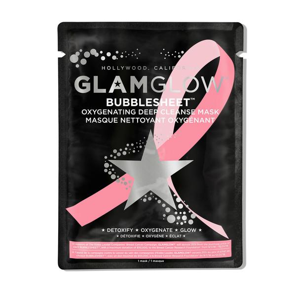 GLAMGLOW - Breast Cancer Awareness - Bubblesheet™ Oxygenating Deep Cleanse Mask