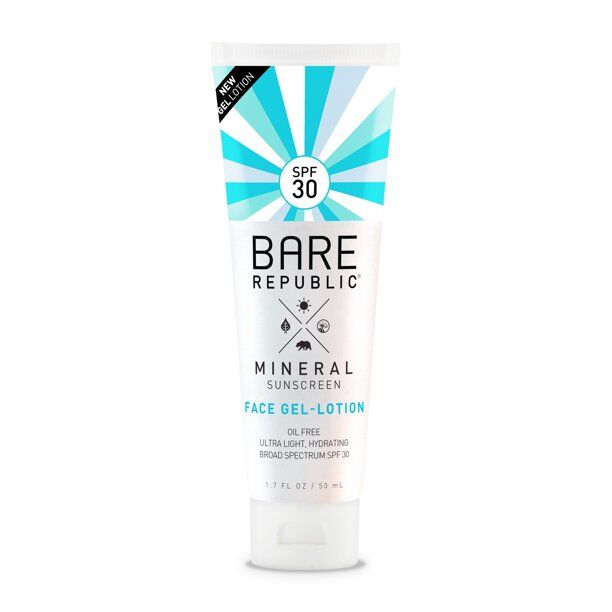 Bare Republic - Mineral SPF 30 Sunscreen Face Gel-Lotion, Fragrance Free