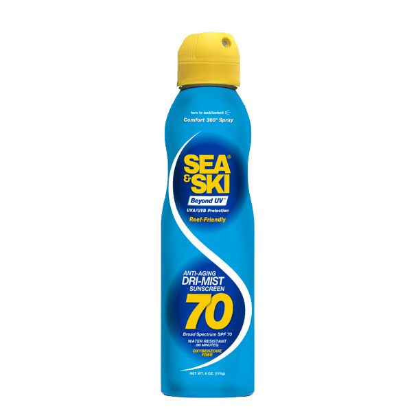 Sea&Ski - SEA & SKI Beyond UV Hydrating Sunscreen Spray, Broad Spectrum SPF 70, Citrus Scent
