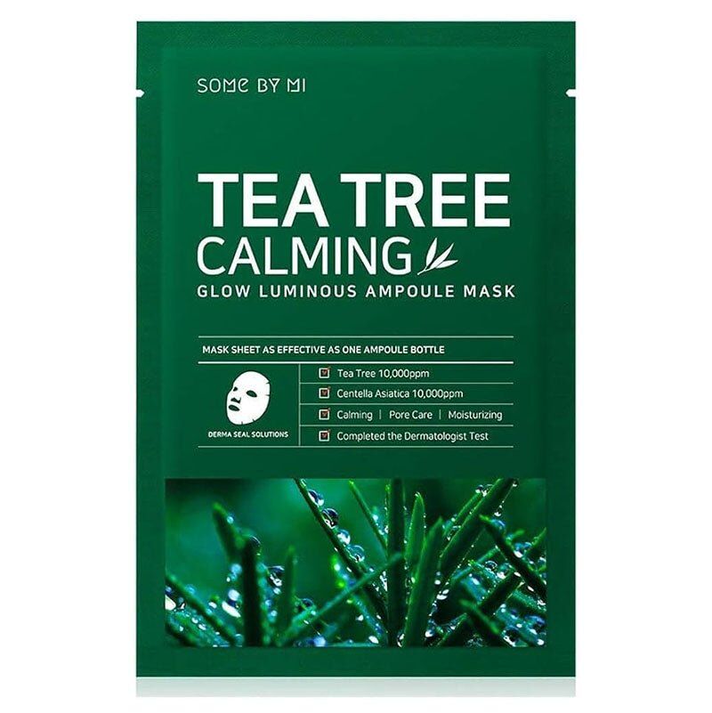 Some By Mi - Buy Some By Mi Tea Tree Calming Glow Luminous Ampoule Mask in Australia - Korean Skincare Online