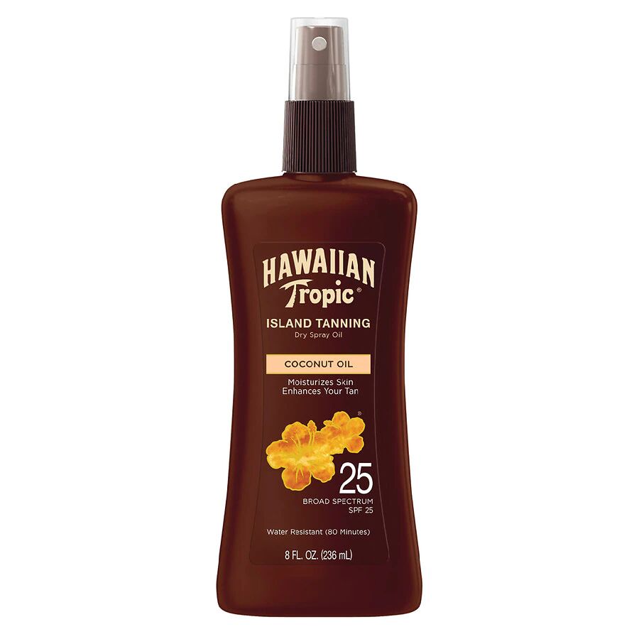 Hawaiian Tropic - Island Tanning Dry Oil Spray SPF 25