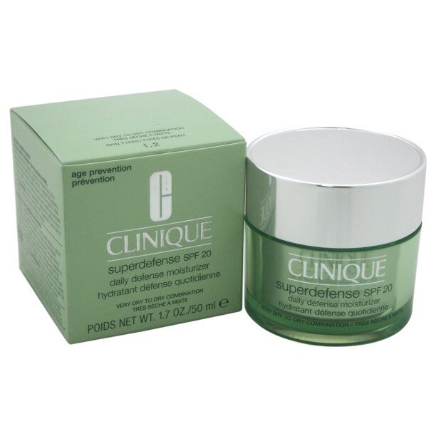 clinique superdefense daily defense moisturizer broad spectrum spf 20