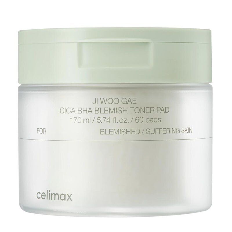 celimax - Buy Celimax Ji Woo Gae Cica BHA Blemish Toner Pad 60ea Australia - Korean Skincare and Cosmetics
