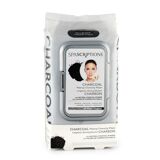 CHARCOAL MAKEUP CLEANSING WIPES 60pc