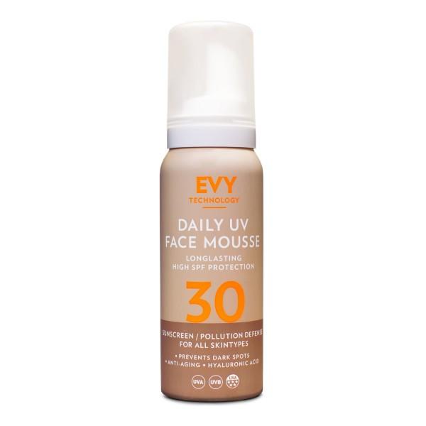 EVY Sunscreen - EVY Daily UV Face Mousse SPF30