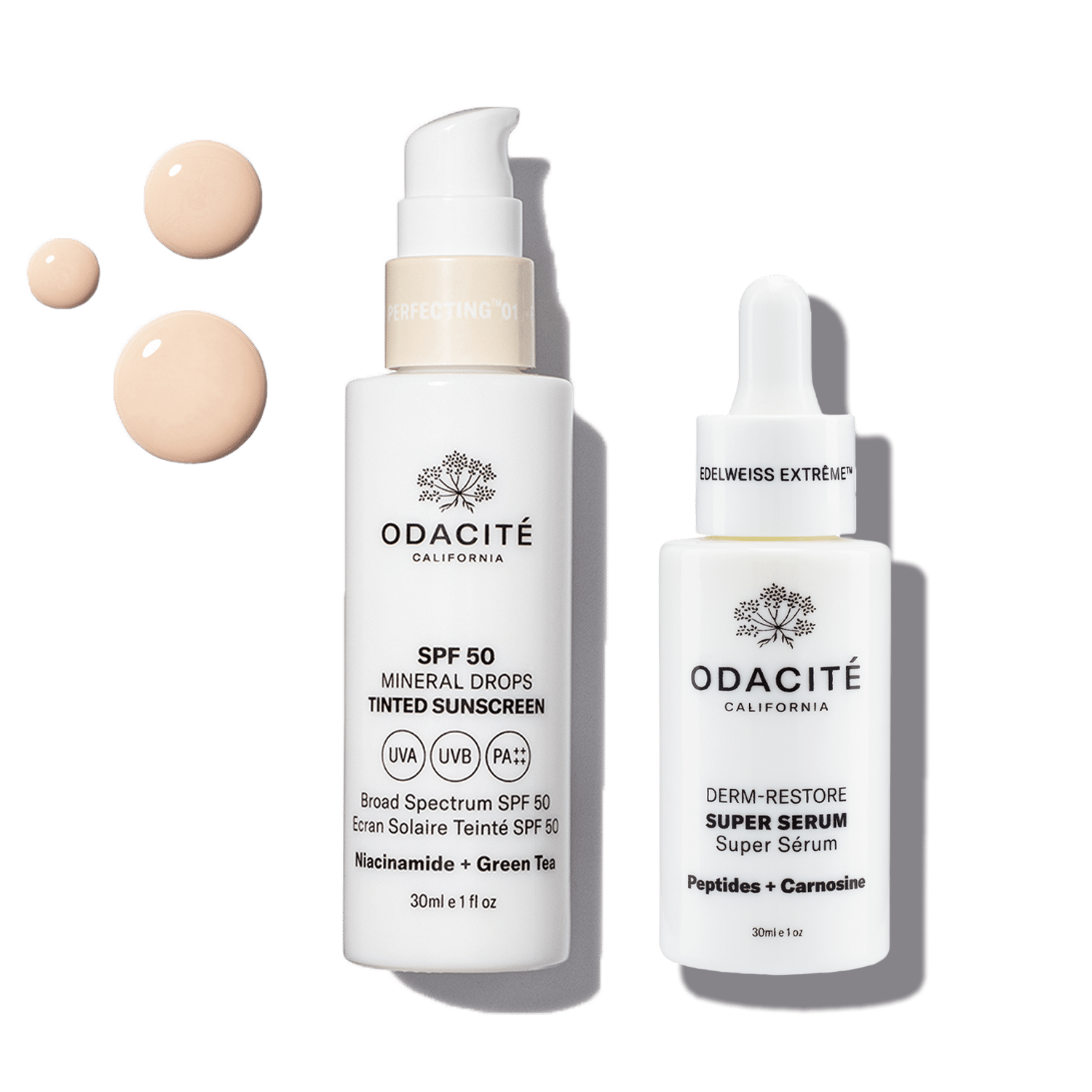 Odacite - Sun Defense Performance Duo • + Super Serum SPF 50