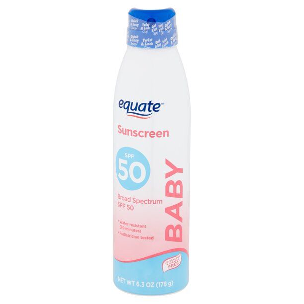 Equate - Baby Broad Spectrum Sunscreen Spray, SPF 50