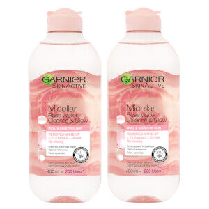 Garnier - Micellar Rose Water Cleanse & Glow Duo Pack