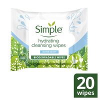 Simple - Biodegradable Hydrating Cleansing Wipes