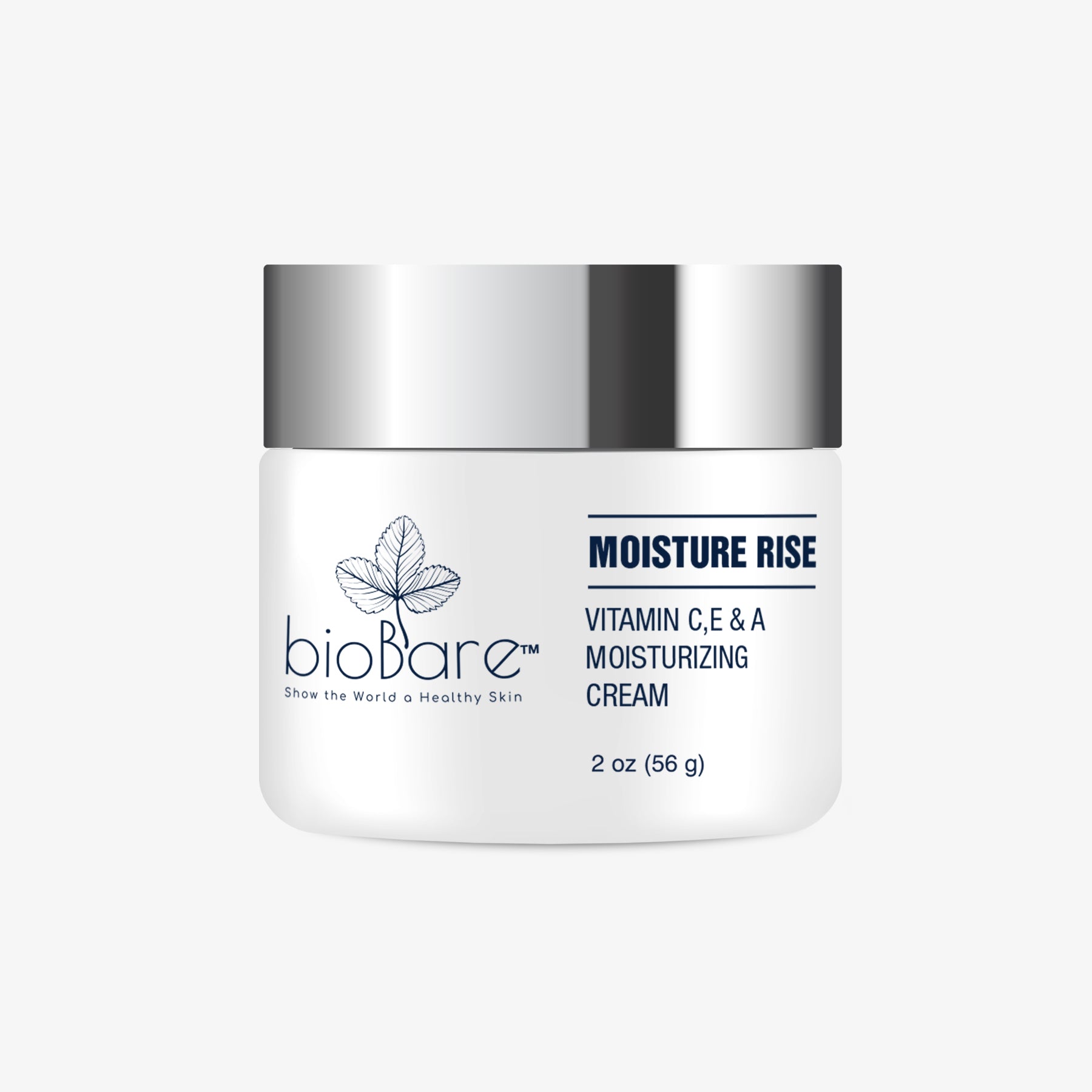 BioBare® - MOISTURE RISE™ Vitamin C, E A Moisturizing Facial Cream