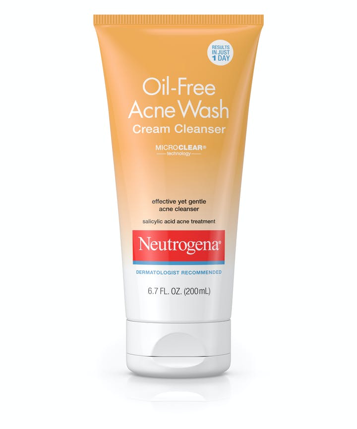 Neutrogena - Oil-Free Acne Wash Cream Cleanser