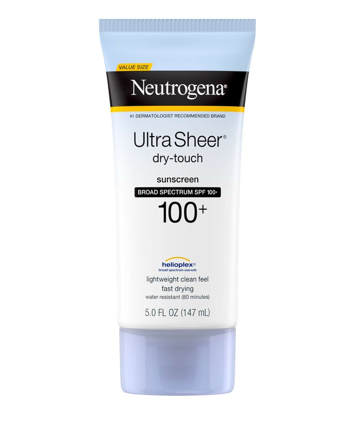 Neutrogena - Ultra Sheer Dry-Touch Sunscreen Broad Spectrum SPF 100+