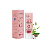 Babo Botanicals - Lip Tint Conditioner SPF15, Crimson Rose