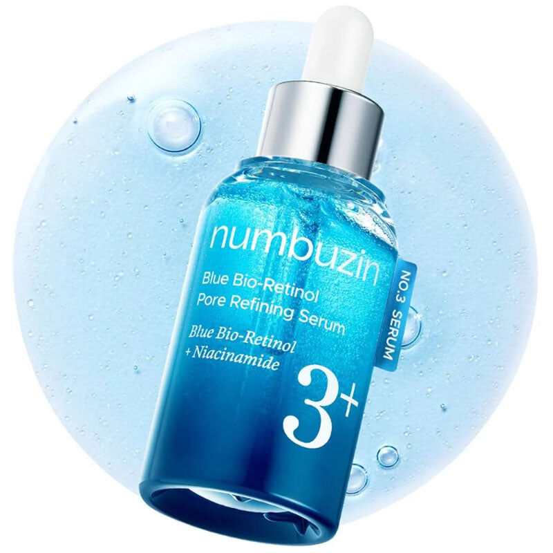 Buy Numbuzin No.3 Blue Bio-Retinol Pore Refining Serum Australia - Korean Skincare Online