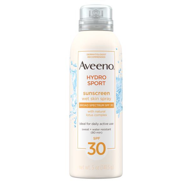 Aveeno - Hydrosport Water-Resistant Sunscreen Spray SPF 30