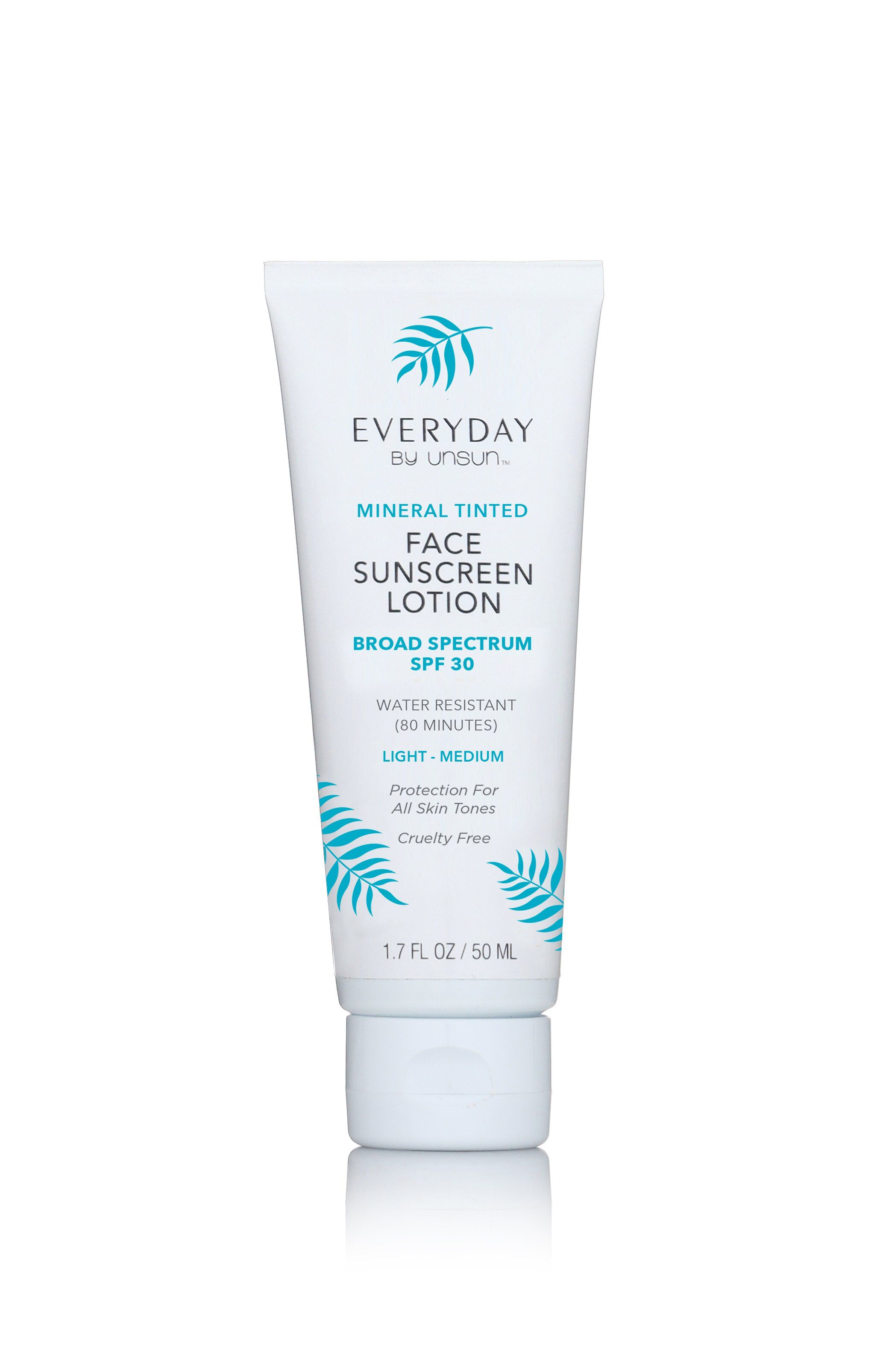 Unsun Cosmetics - EVERYDAY Mineral Tinted Face Sunscreen Light - Medium