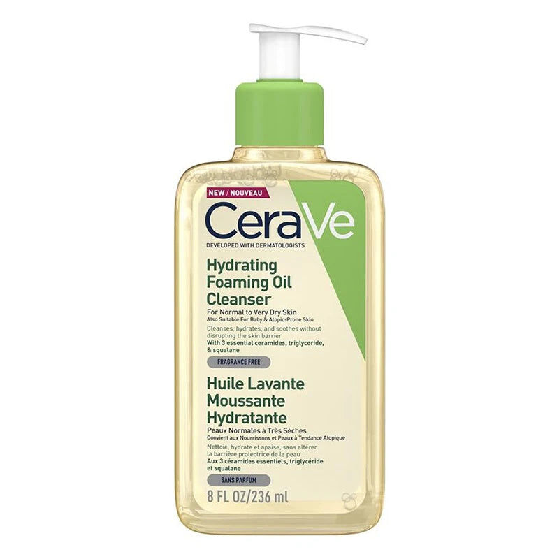 CeraVe - Hydrating Foaming Oil Cleanser SLIGHT LEAK AND NO NOZZLE