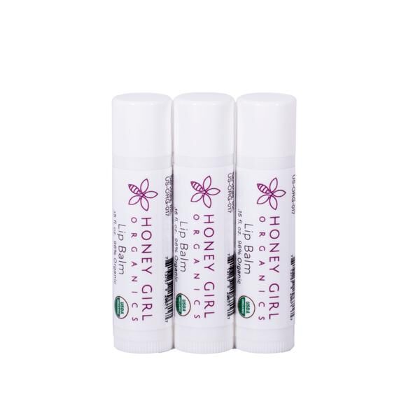 Honey Girl Organics - 3-Pack Lip Balm Stick *