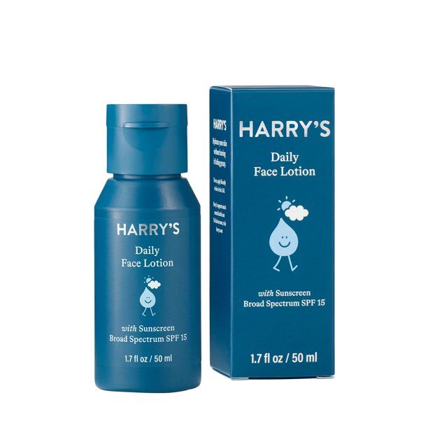 harry's face lotion spf 15