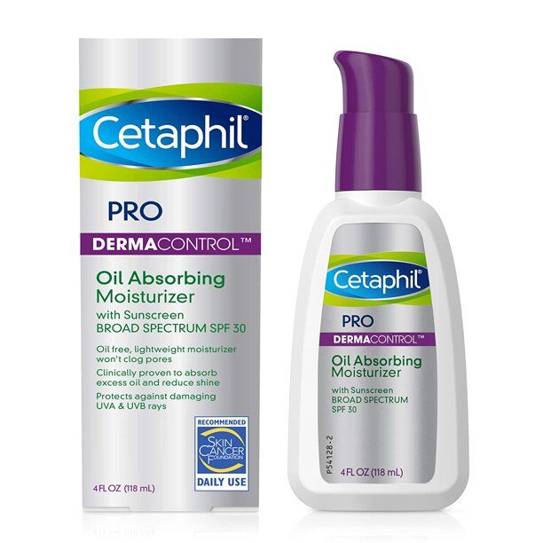 Cetaphil - Pro Oil Absorbing Moisturizer with SPF 30 Broad Spectrum Sunscreen, 4 Ounce