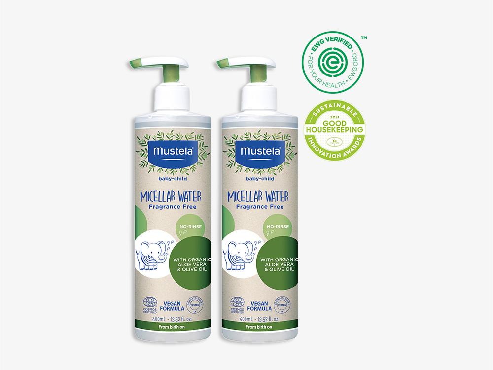 Mustela USA - Certified Organic Micellar Water with Olive Oil and Aloe