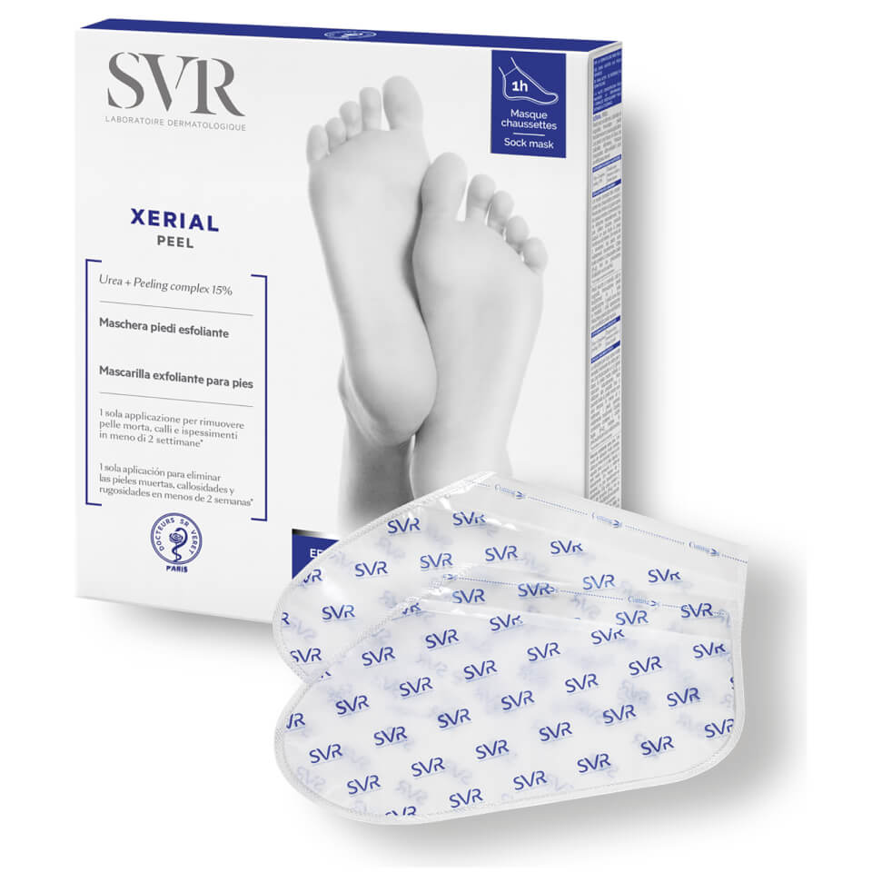 SVR Laboratoires - SVR Xerial Exfoliating Socks x1 for an Intensive Foot Peel in the place of Pumices + Foot Files