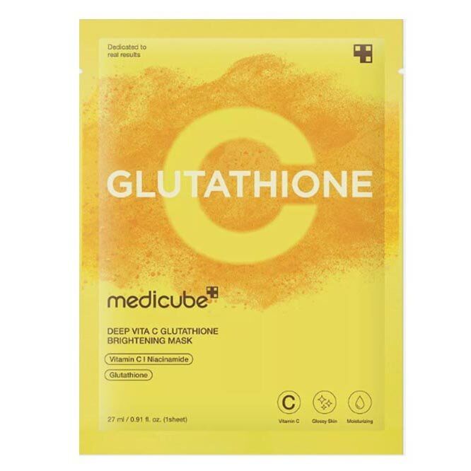 Buy Medicube Deep Vita C Glutathione Brightening Mask in Australia - Korean Skincare