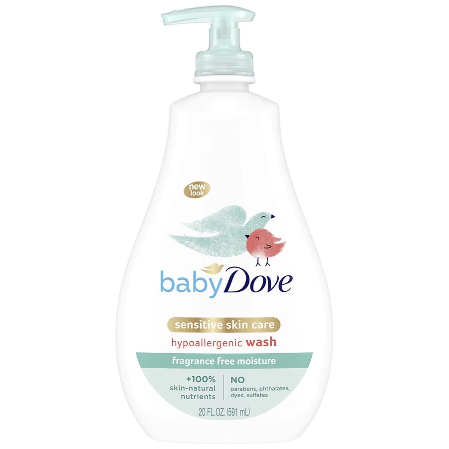 Dove - Baby Wash Fragrance Free Moisture