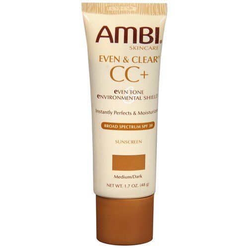 AMBI - Even & Clear CC+ Cream with SPF 30 Sunscreen, Dark
