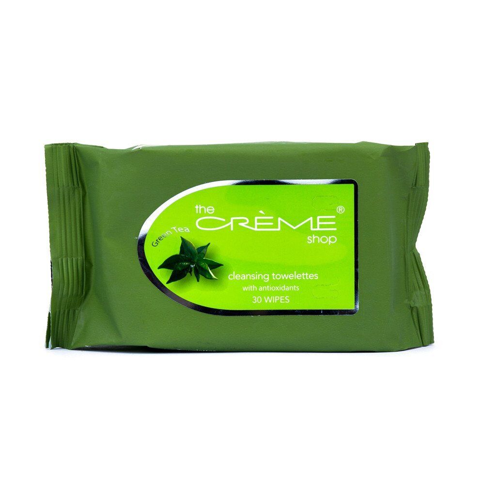 The Crème Shop - Green Tea Cleansing Towelettes
