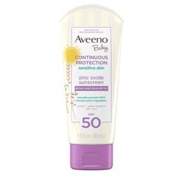 Aveeno - Continuous Protection Zinc Oxide Mineral Sunscreen, SPF 50