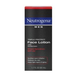 Neutrogena - Triple Protect Mens Face Lotion, SPF 20