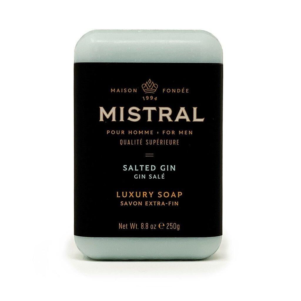 Mistral - Men's Salted Gin Bar Soap