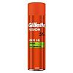 Gillette - Fusion Shave Gel with Almond Oil, For Sensitive Skin