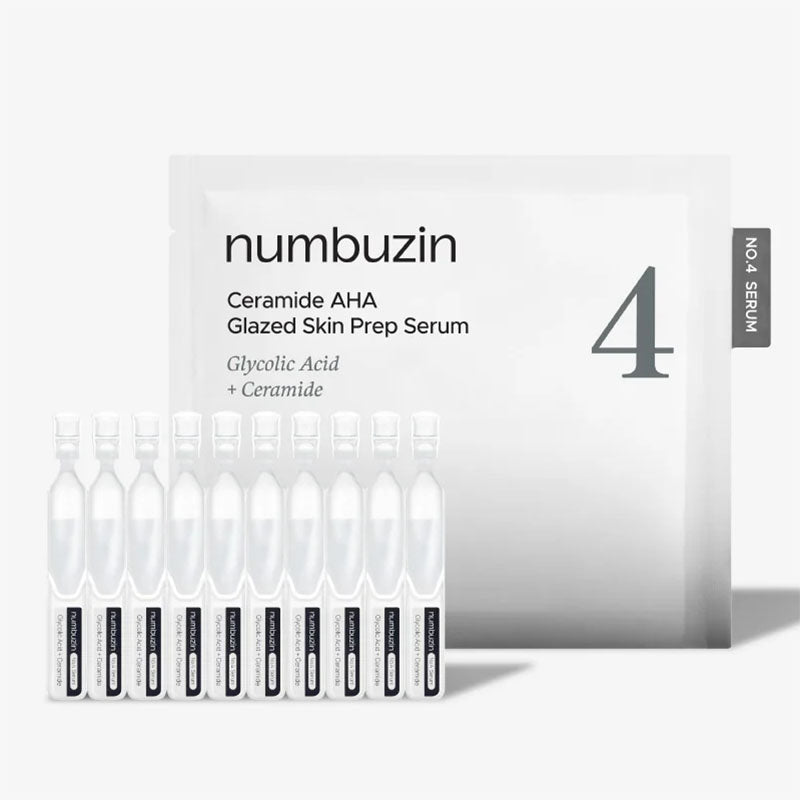 Buy Numbuzin No.4 Ceramide AHA Glazed Skin Prep Serum *10ea in Australia - Korean Skin Care Online Store
