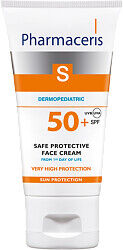 Çok güzel iyi dizayn azaltmak  Review: Pharmaceris - S Safe Protective Face Cream SPF50+ - WIMJ