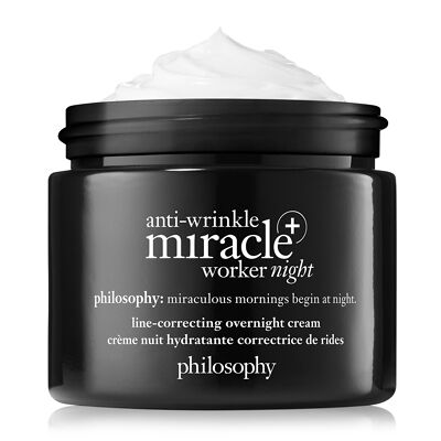 Philosophy - anti-wrinkle miracle worker+ line-correcting overnight cream