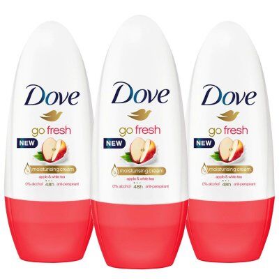 Dove - Go Fresh Anti-Perspirant Cream Roll-On Apple and Green Tea