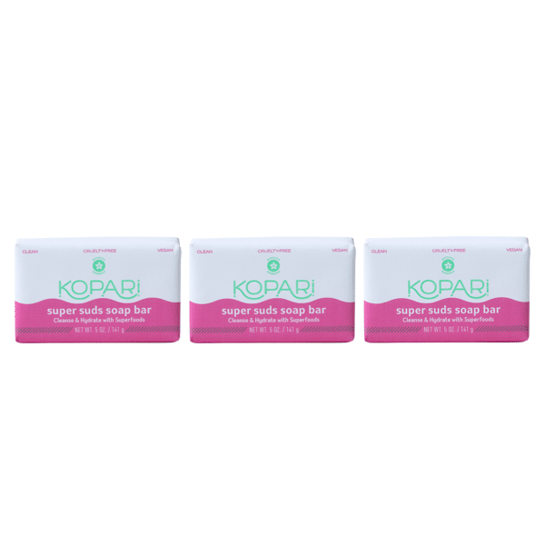 Kopari Beauty - Gardenia 3-Pack Super Suds Moisturizing Soap Bar
