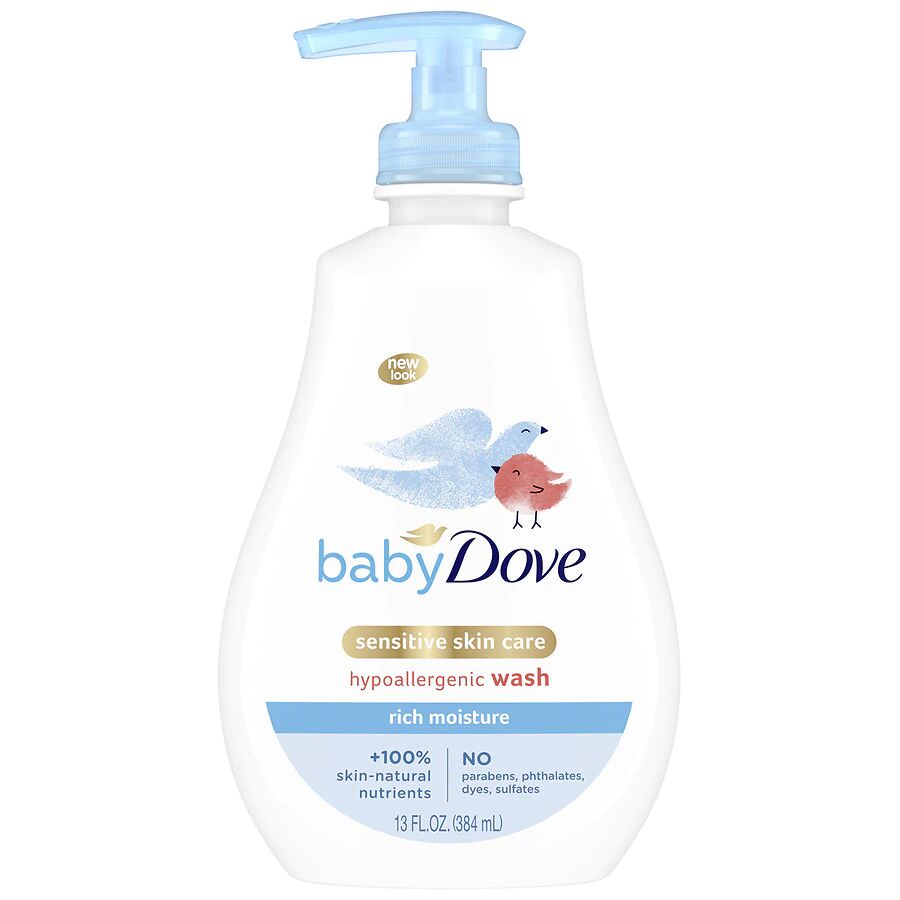 Dove - Tip to Toe Baby Wash, Rich Moisture Rich Moisture