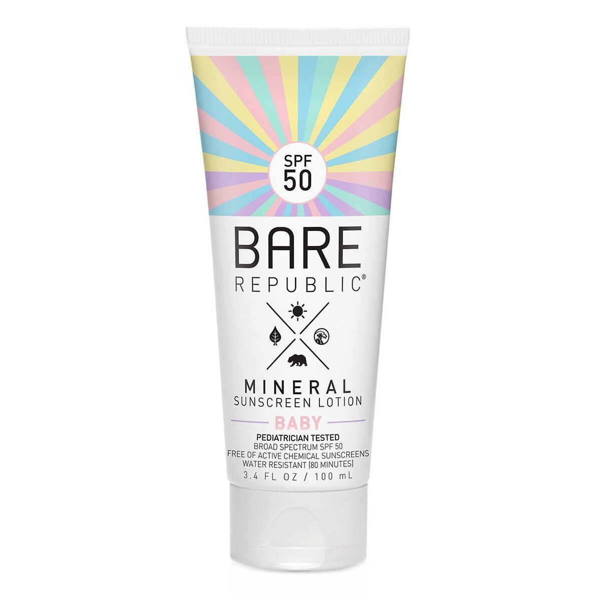 Bare Republic - Mineral SPF 50 Baby Sunscreen Lotion