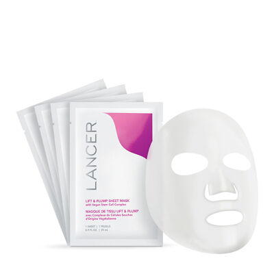 Lancer Skincare - Lift And Plump Sheet Mask 4 Masks