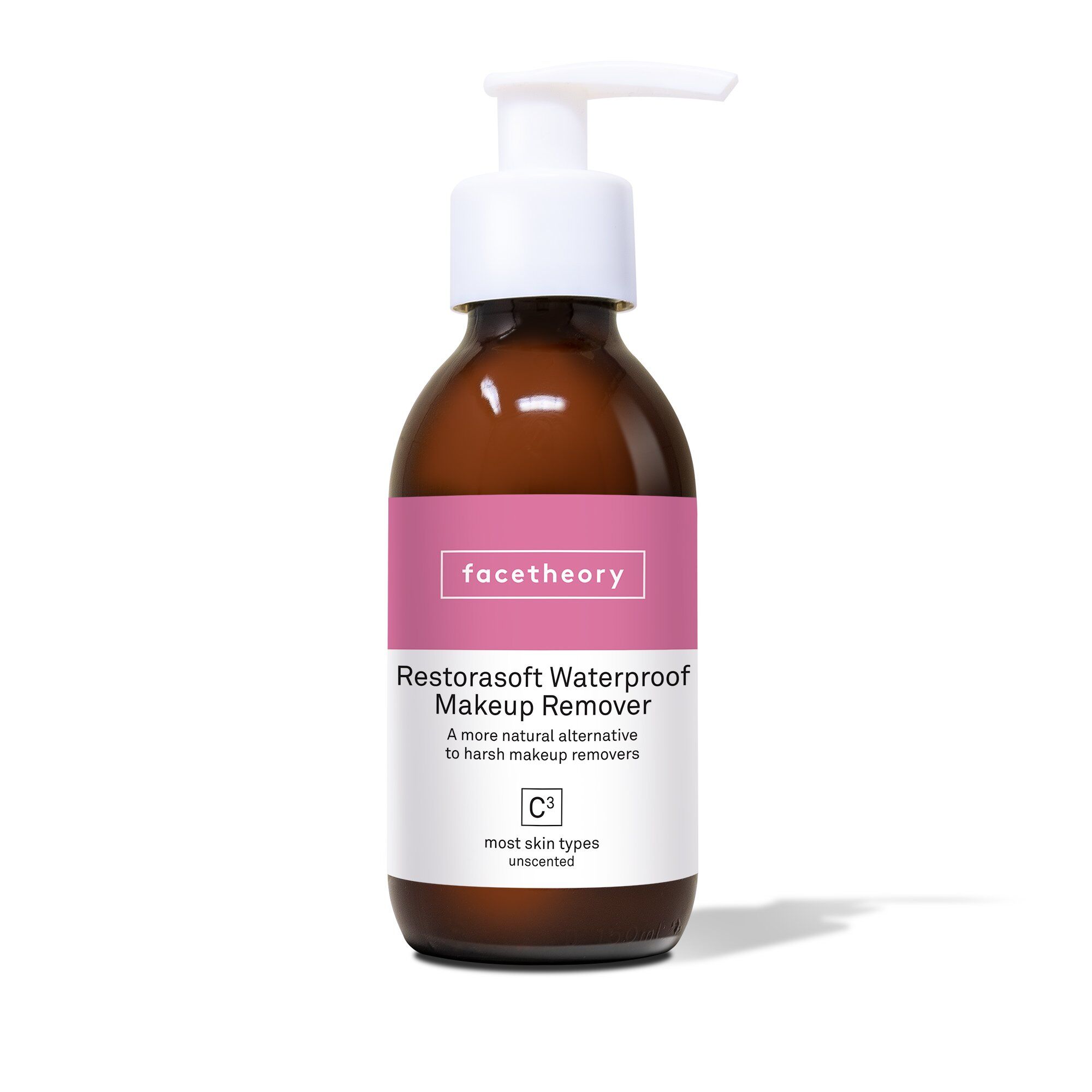 Facetheory - Restorasoft Waterproof Makeup Remover C3 with Eco-Friendly Solvents Unscented