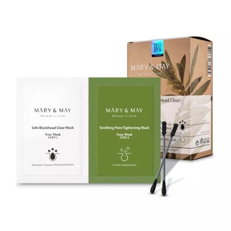 Mary&May - Buy Mary May Daily Safe Black Head Clear Nose Mask in Australia - Korean Skincare Online