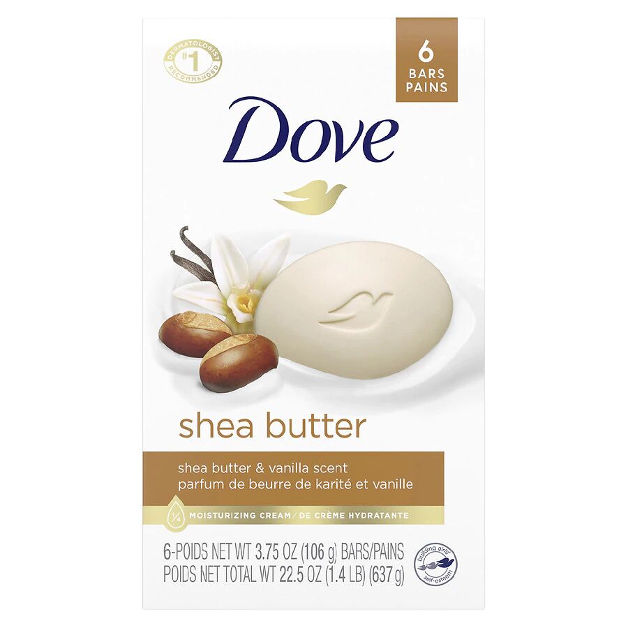 Dove - Purely Pampering Beauty Bars Shea Butter