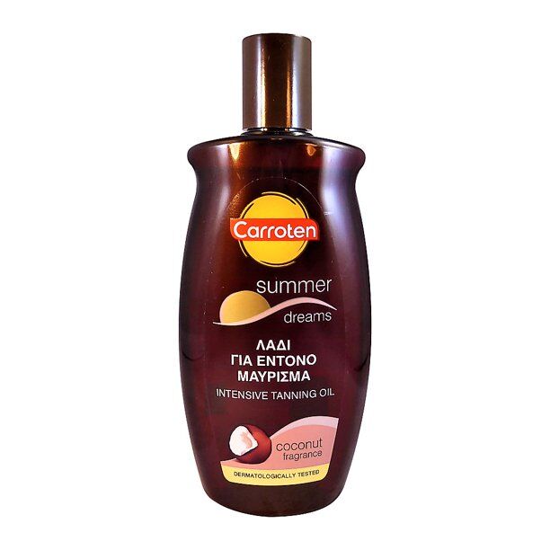 Review Carroten Summer Dreams Intensive Tanning Oil Coconut Spf0 Wimj